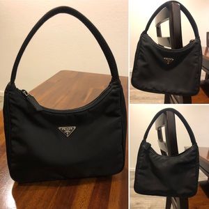 🔥💯 Rare Prada Tessuto Sport Nylon Baguette Purse